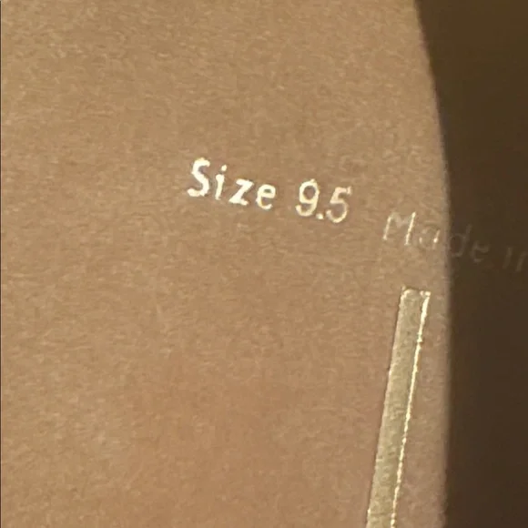 🆕 Dolce Vita Distressed Gold Strap Cage Leather Slingback Pointed Toe Heels 9.5 - Picture 9 of 17